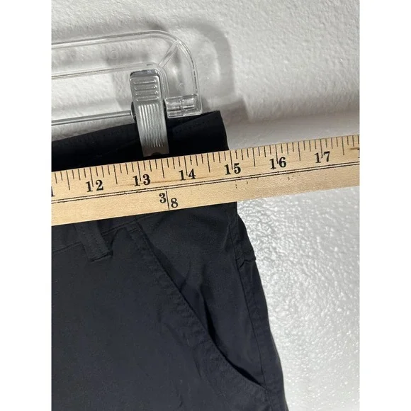 Columbia Shorts Womens 8 Black Omni-Shield Hiking Quick Dry Stretch Nylon Trail - Picture 5 of 9